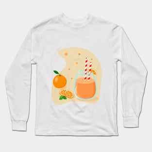 Orange fresh Long Sleeve T-Shirt